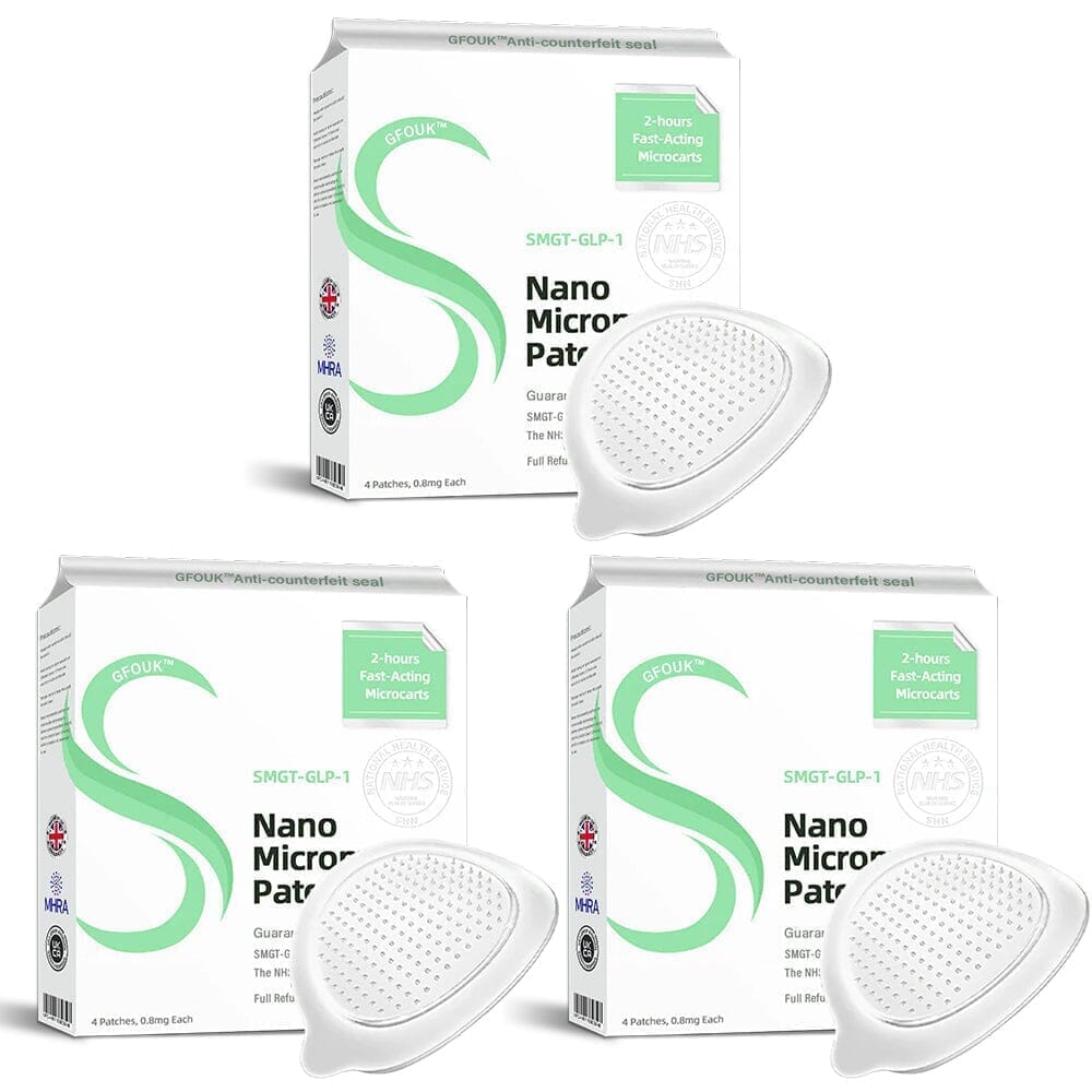 [See results in 7 days]✅GFOUK® SMGT-GLP-1 Nano Microneedle Patch ✅NHS Approved(Painless, long-lasting, addressing diabetes, obesity, and cardiovascular diseases) Made In UK