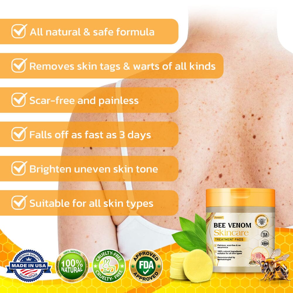 Therapeutic Products Directorate (TPD)✅ Furzero™ Bee Venom Skincare Treatment Pads (⚕️AAD Recommended)