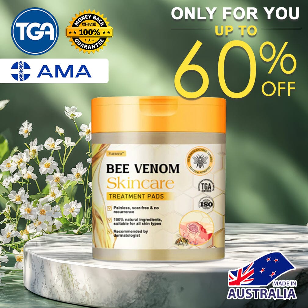 Therapeutic Goods Administration (TGA)✅ Furzero™ Bee Venom Skincare Treatment Pads (⚕️AAD Recommended)