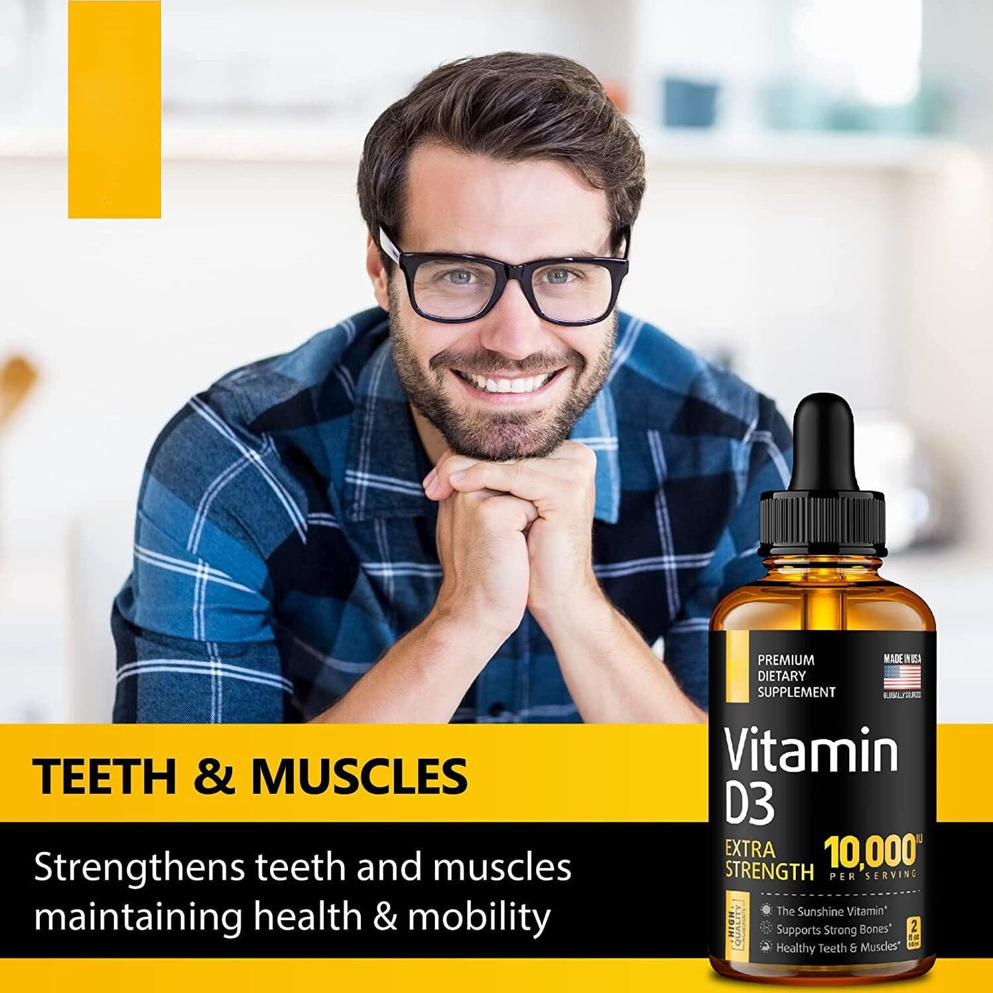 Household Vitamin D3 Drops